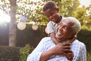 dental implant patient smiling
